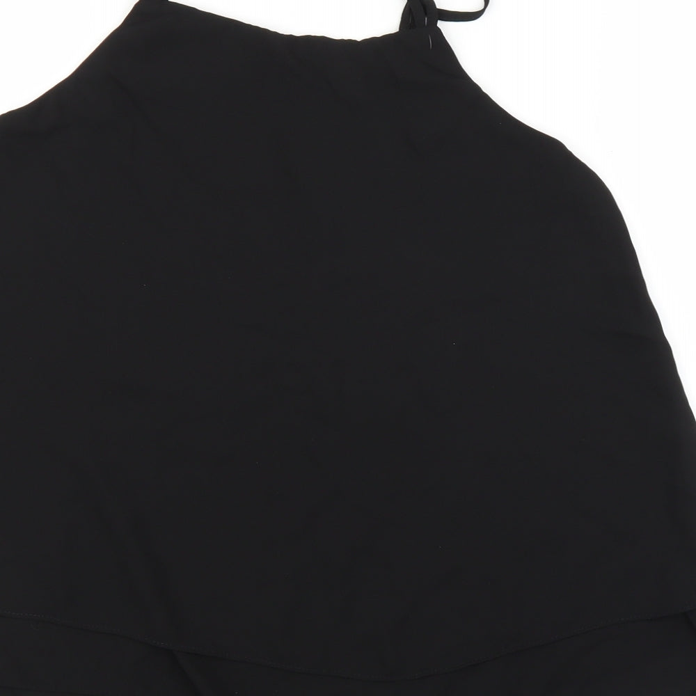 F&F Womens Black Basic Blouse Size 8