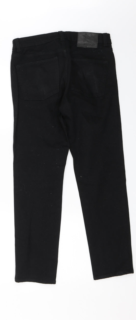 Debenhams Womens Black  Denim Skinny Jeans Size 30 L27 in