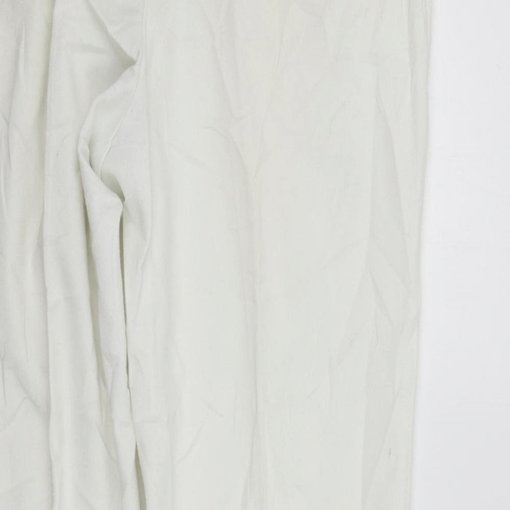 ST MICHAEL Womens White Straight Jeans Size 38 in L32 in - washable marks