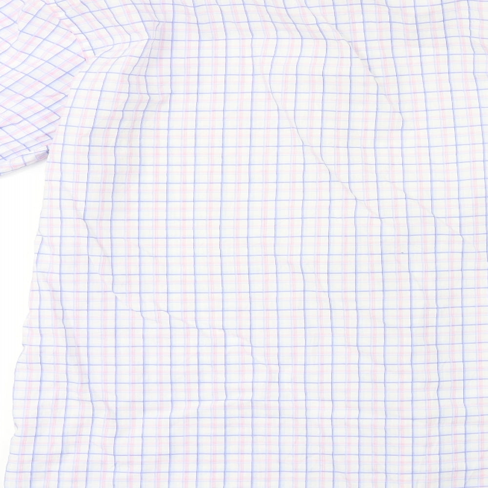 Sartorial Mens Blue Button-Up Size 15.5