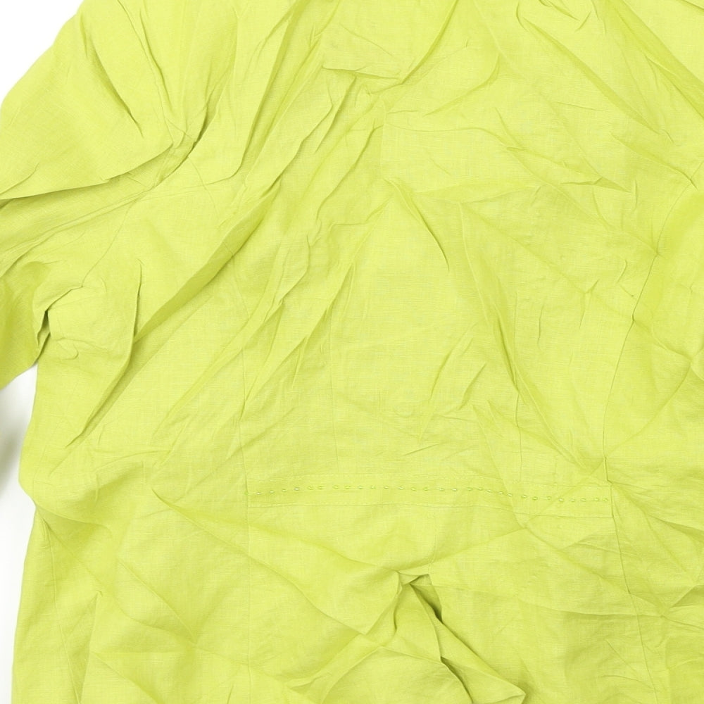 Per Una  Womens Green   Jacket Blazer Size 12
