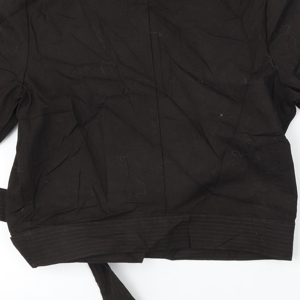 Womens UK Size 12 Topshop Brown Cardigan Jumper