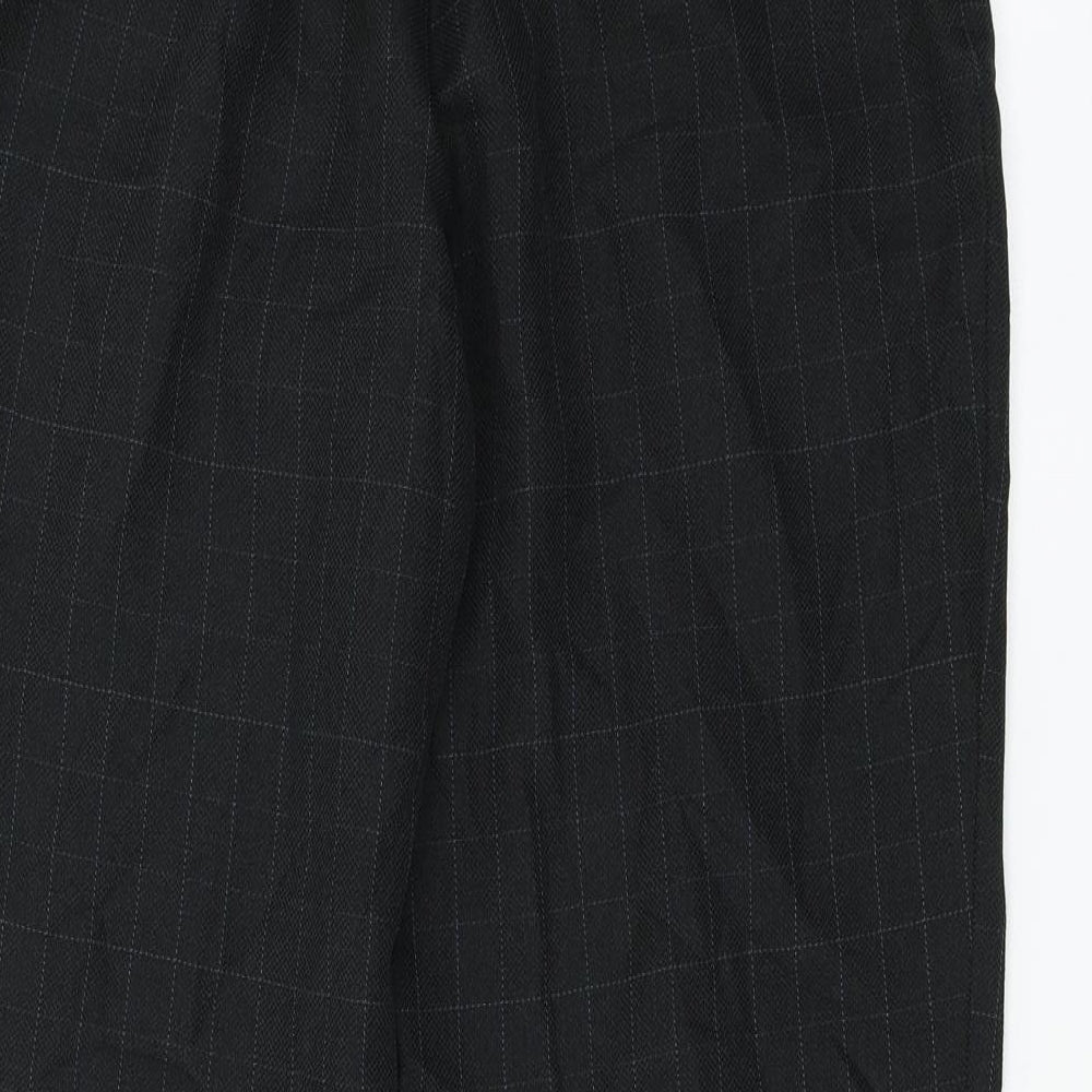 Womens UK Size 10 Marks and Spencer Regular Fit Black Trousers