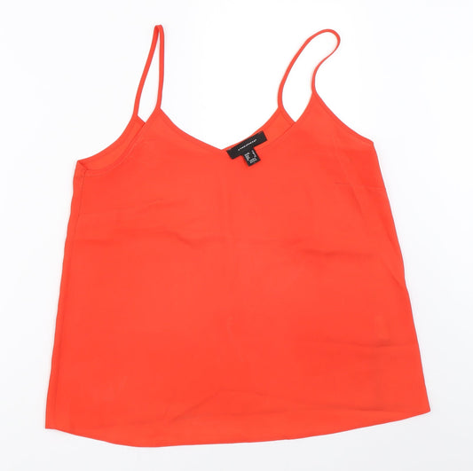 Womens UK Size 10 Atmosphere Red Camisole Blouse