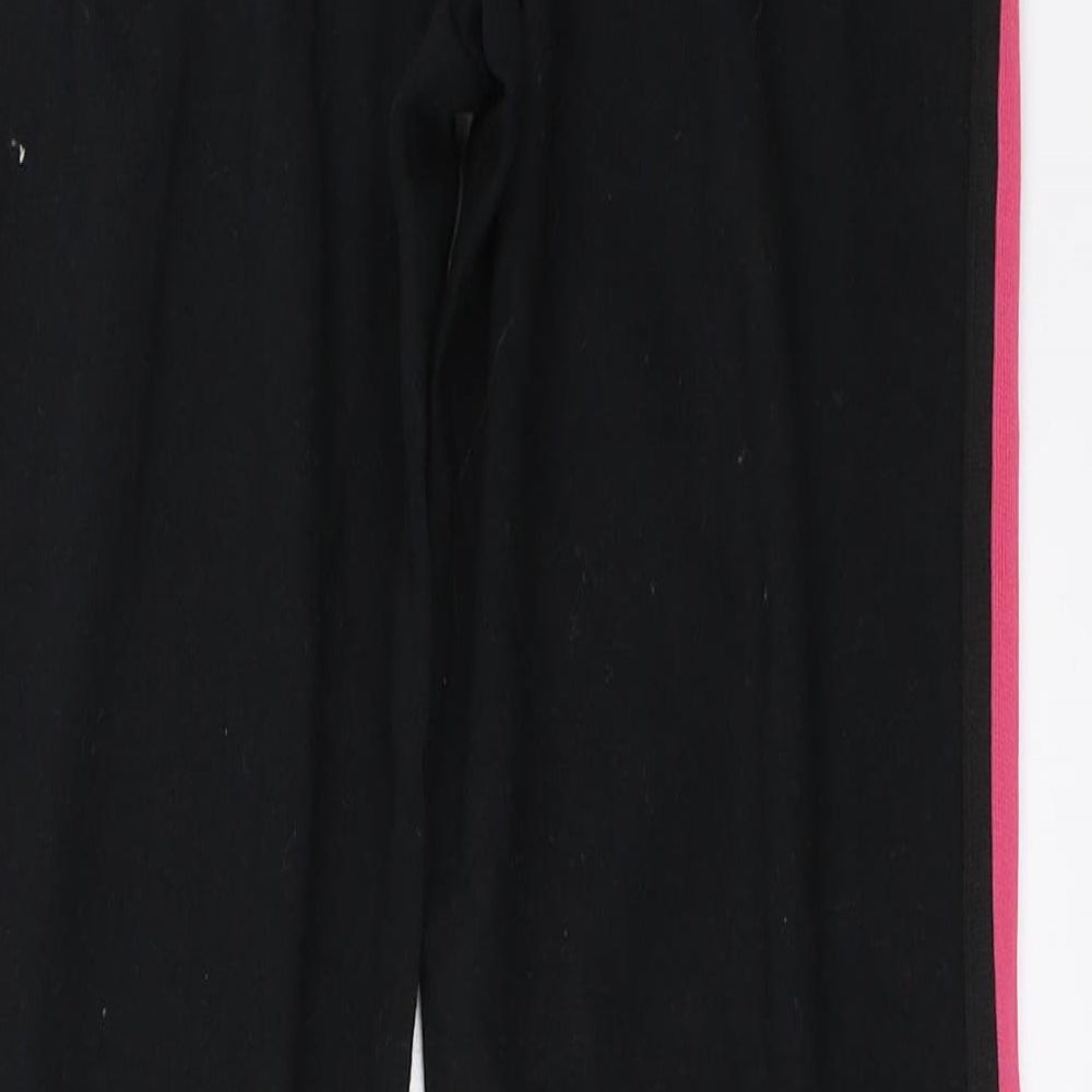 Studio Womens Black Jogger Trousers Size 8 L27 in