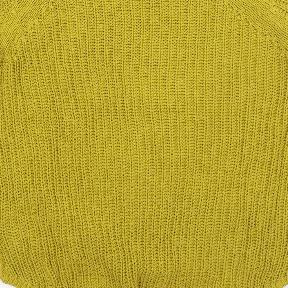 Womens UK Size M H&M Yellow Pullover Jumper