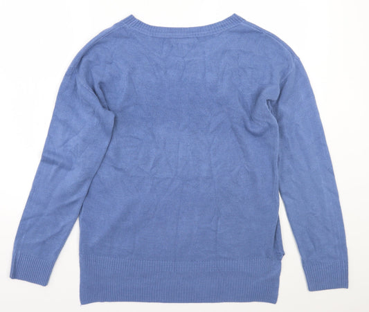 Womens UK Size S NEXT Blue Pullover Jumper