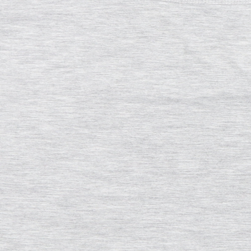 Womens UK Size S IVY PARK Grey Cropped T-Shirt