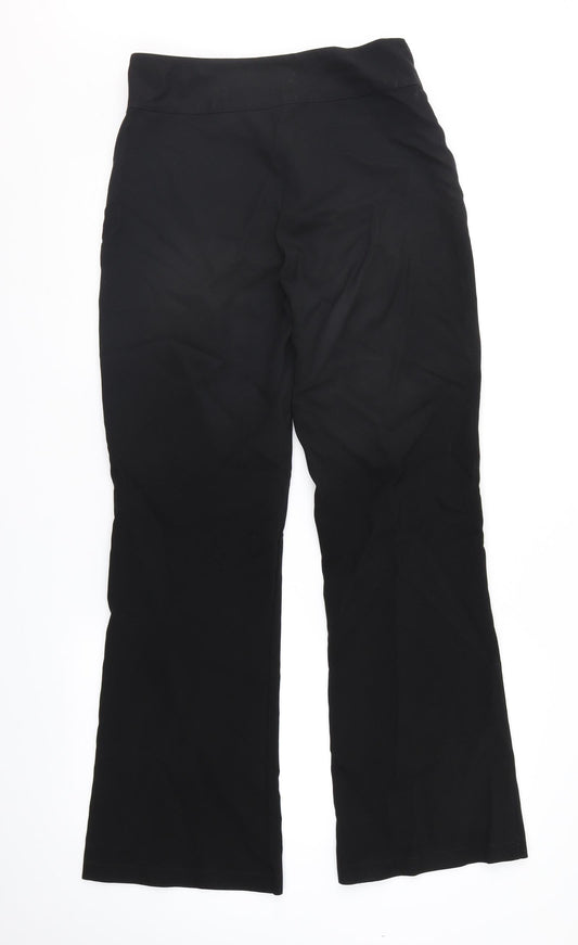 AMARANTO Womens Black Trousers Size 28 in L30 in