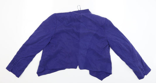 Marks and Spencer Womens Blue   Jacket Blazer Size 14