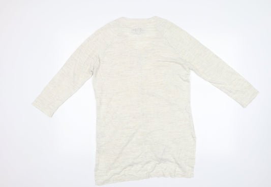Womens UK Size 10 NEXT White Pullover Jumper