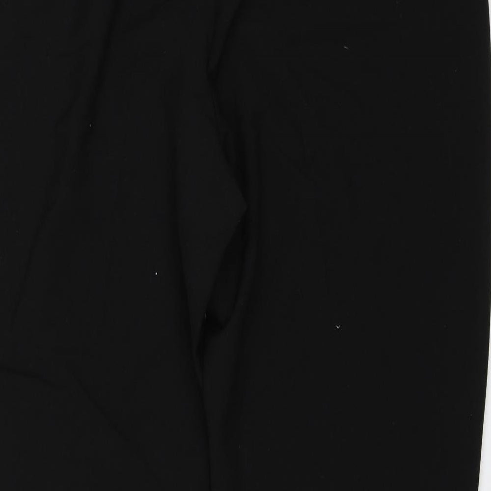 Classic Womens Black Dress Pants Trousers Size 16 L25 in