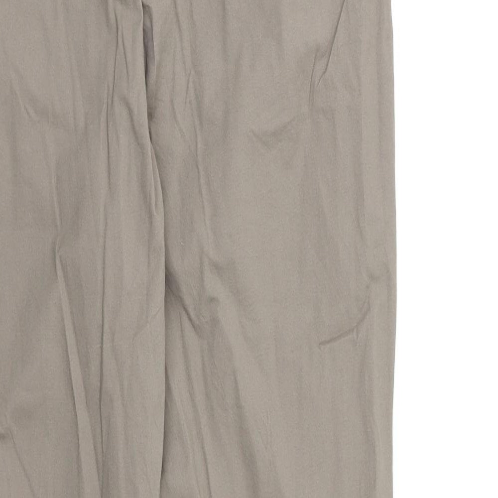 Debenhams Womens Brown Carrot Trousers Size 12 L26 in