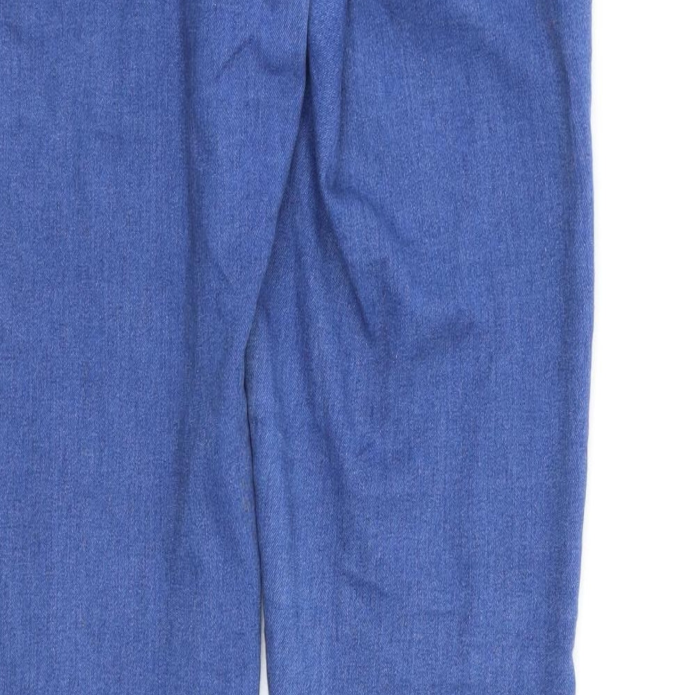 Denim & Co. Womens Blue Jegging Jeans Size 10 L26 in