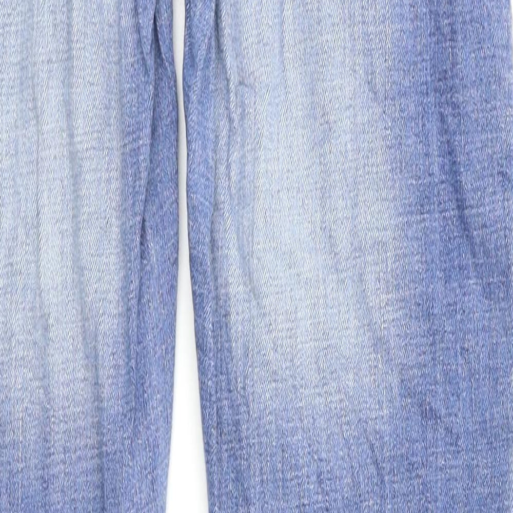 Womens UK Size 10 Preworn Regular Fit Skinny Blue Jeans