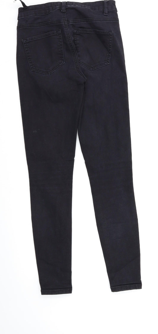 Denim & Co. Womens Black Skinny Jeans Size 8 L25 in