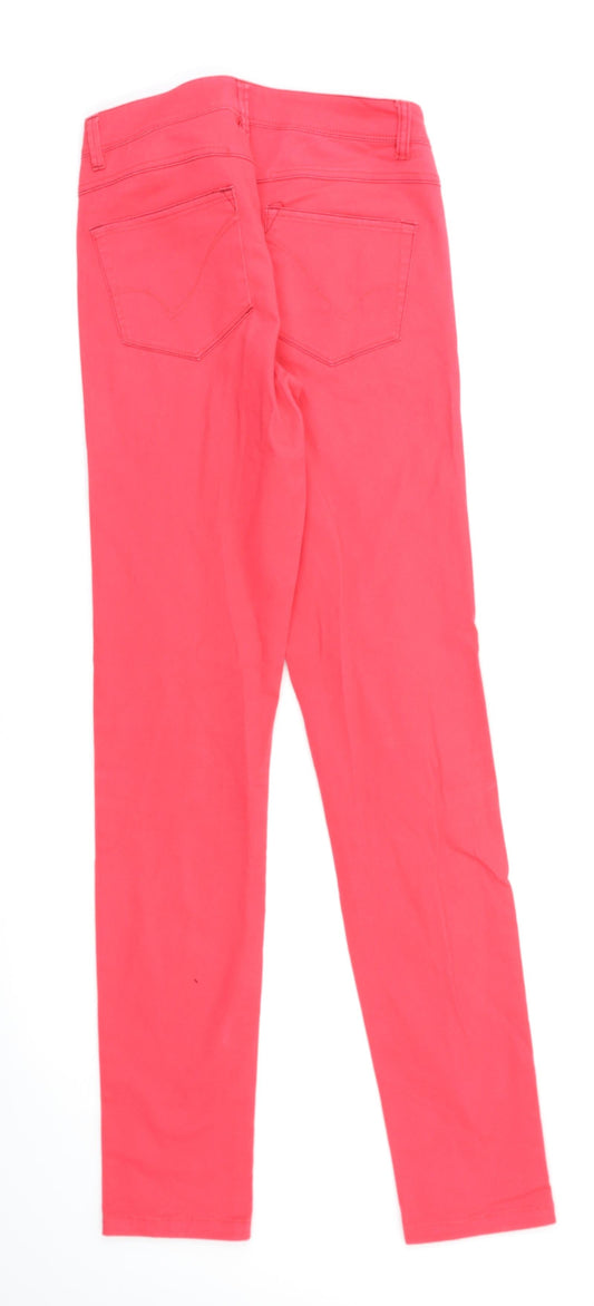 Only Womens Pink Skinny Jeans Size S L30 in
