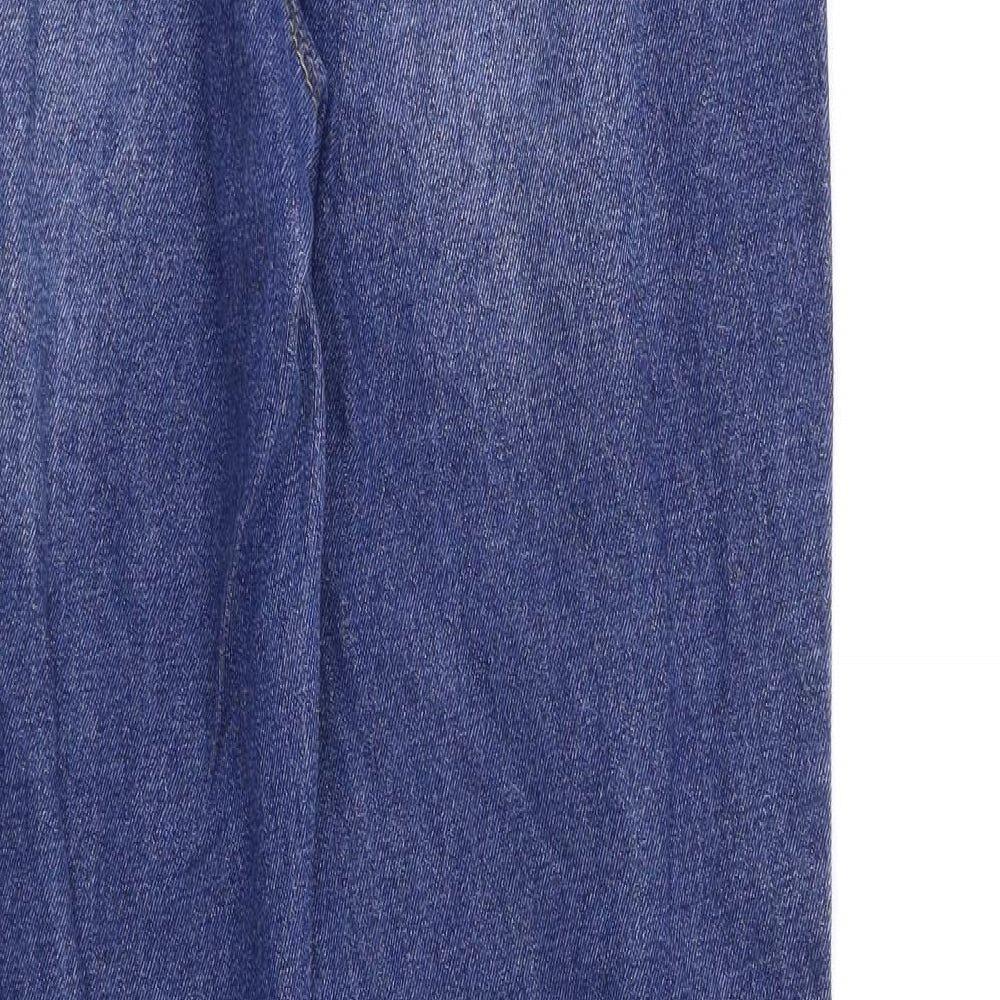 Missguided Womens Blue Jegging Jeans Size 8 L28 in