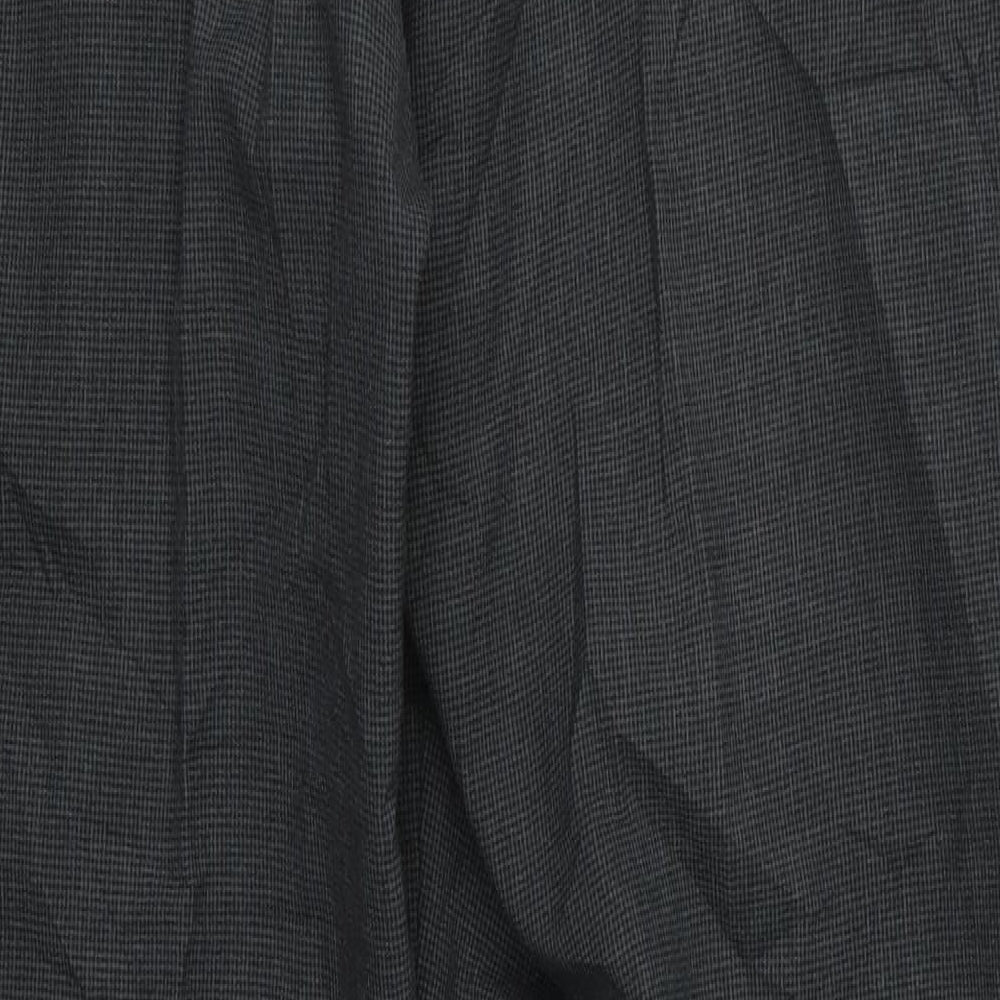 Womens UK Size 26 Preworn Regular Fit Grey Trousers