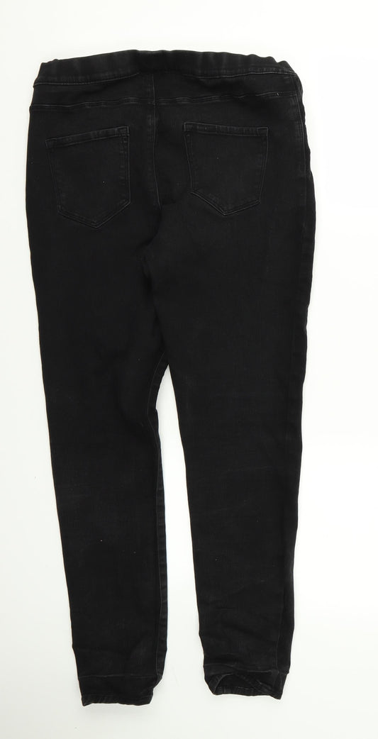 George Womens Black Skinny Jeans Size 30 L27 in
