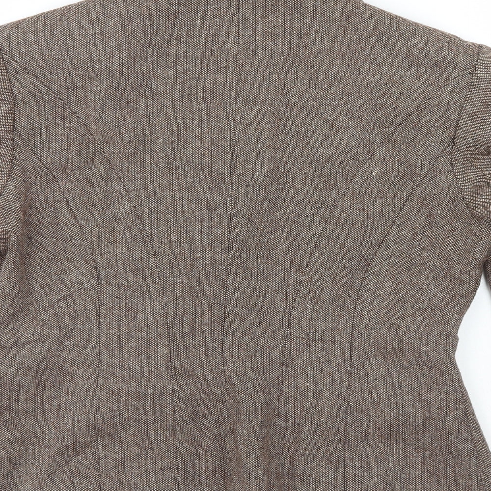 Womens UK Size S Adini Brown Jacket