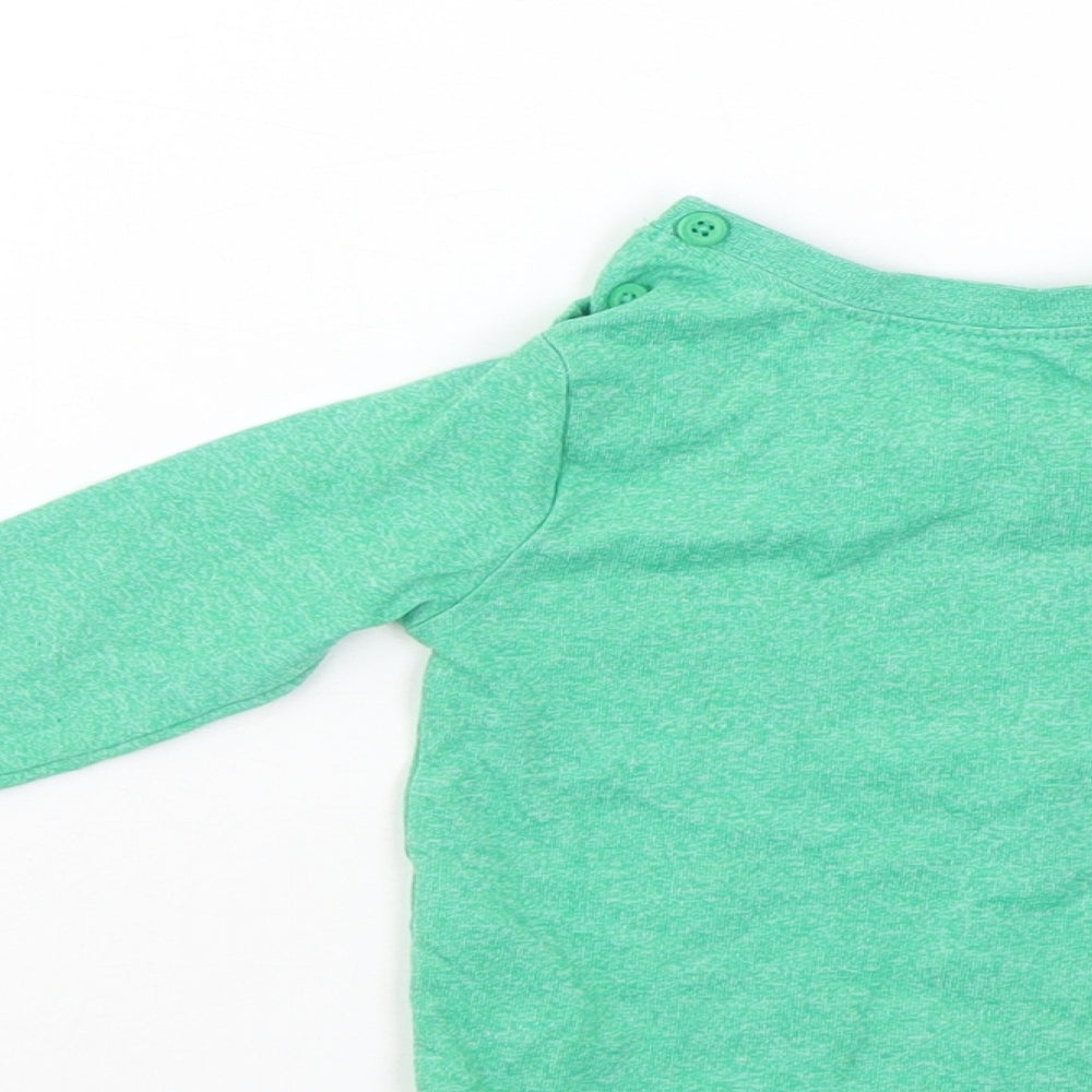 F&F Baby Green Pullover Jumper Size 3-6 Months