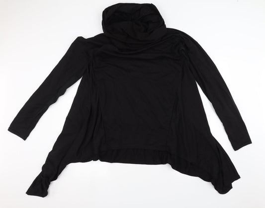 Womens UK Size M Preworn Black Pullover Jumper