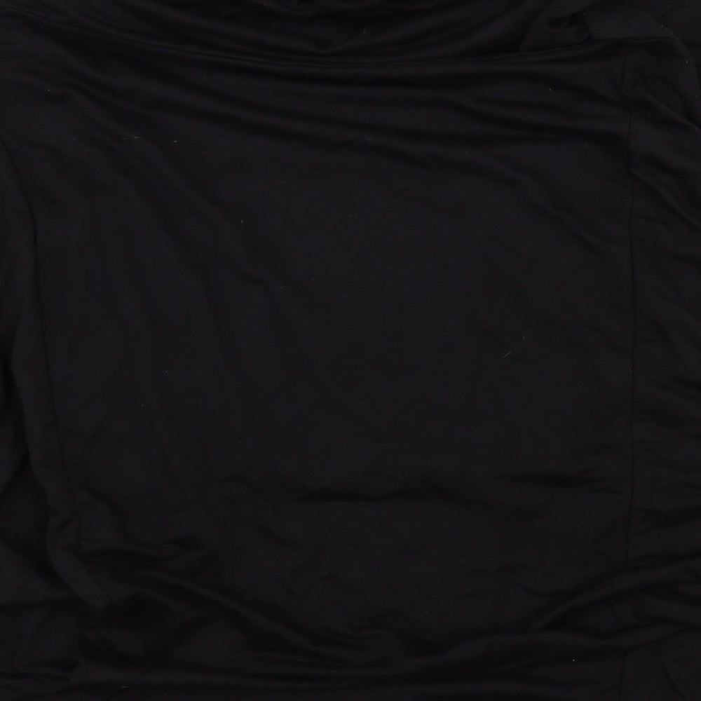 Womens UK Size M Preworn Black Pullover Jumper