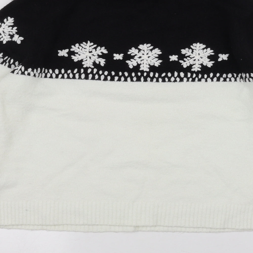 Womens UK Size 14 Evie White Pullover Jumper
