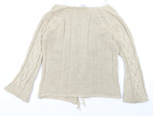 NEXT Womens Brown Cardigan Jumper Size M