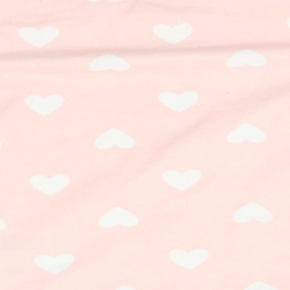 F&F Girls Pink Pyjama Top Size 3-4 Years