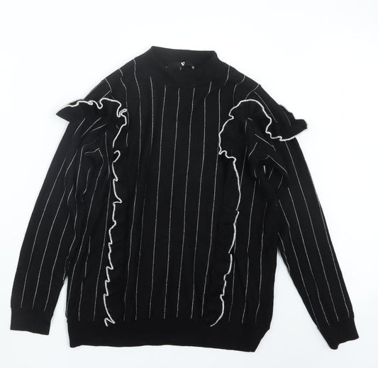 Womens UK Size 14 Very Black Pullover Jumper
