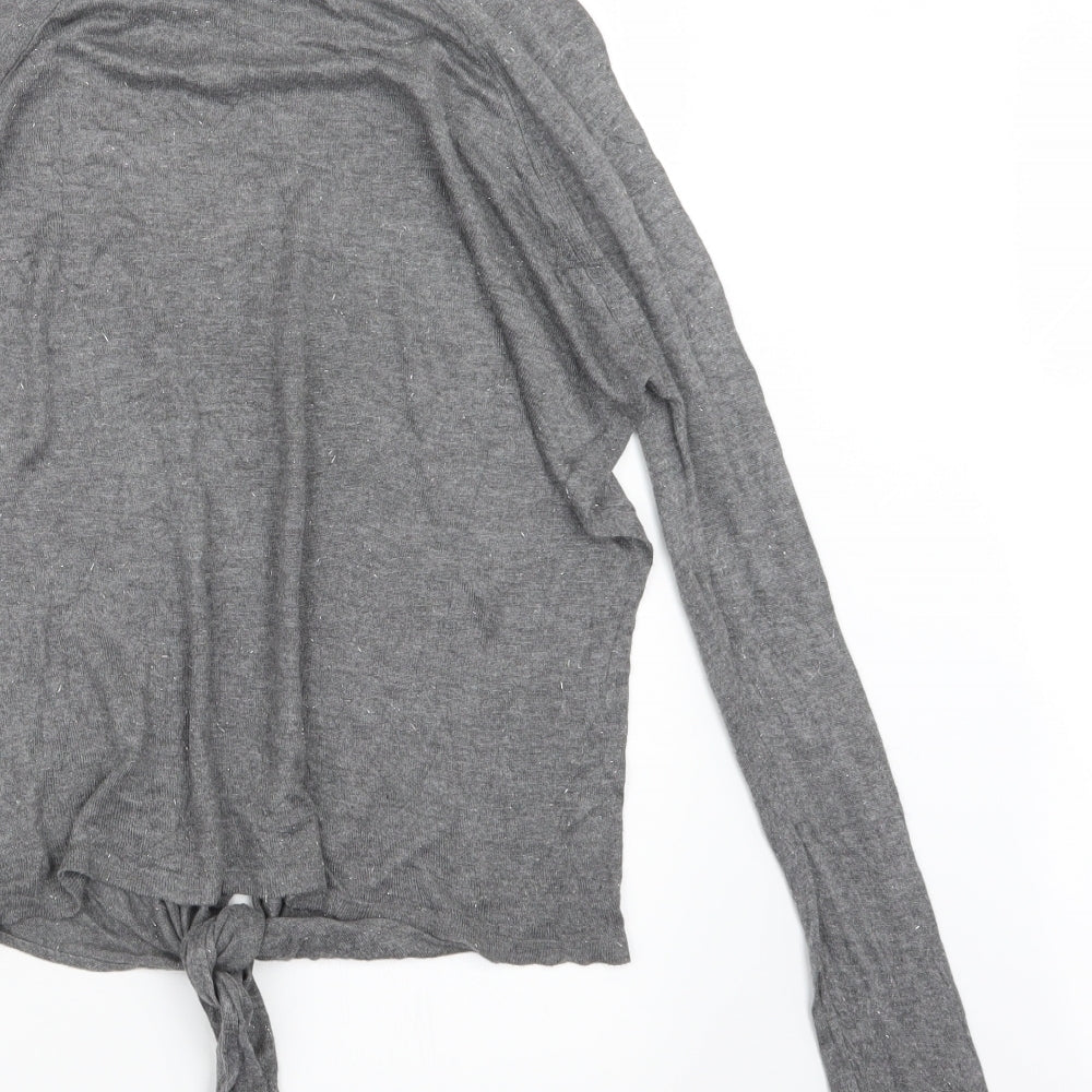 Womens UK Size 10 NEXT Grey Pullover Jumper