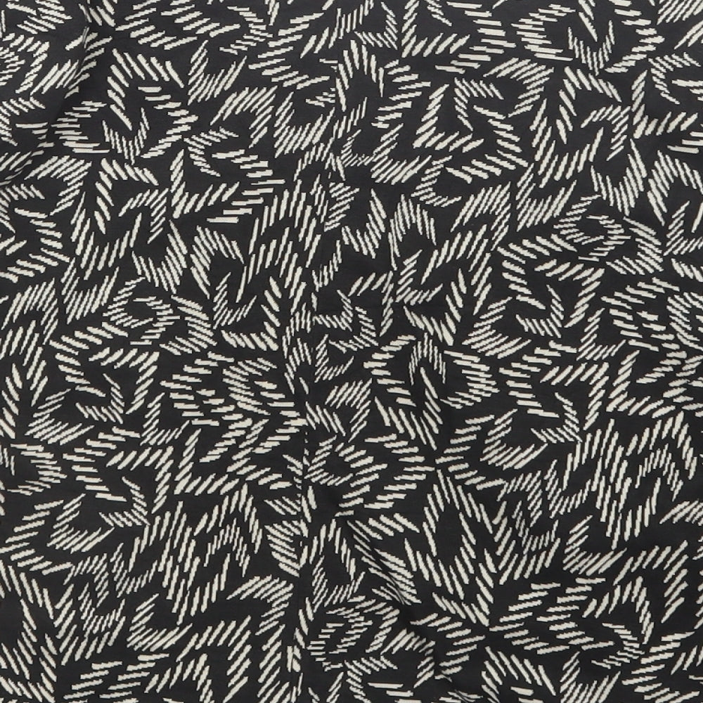 Principles Womens Black Geometric Jacket Size 8