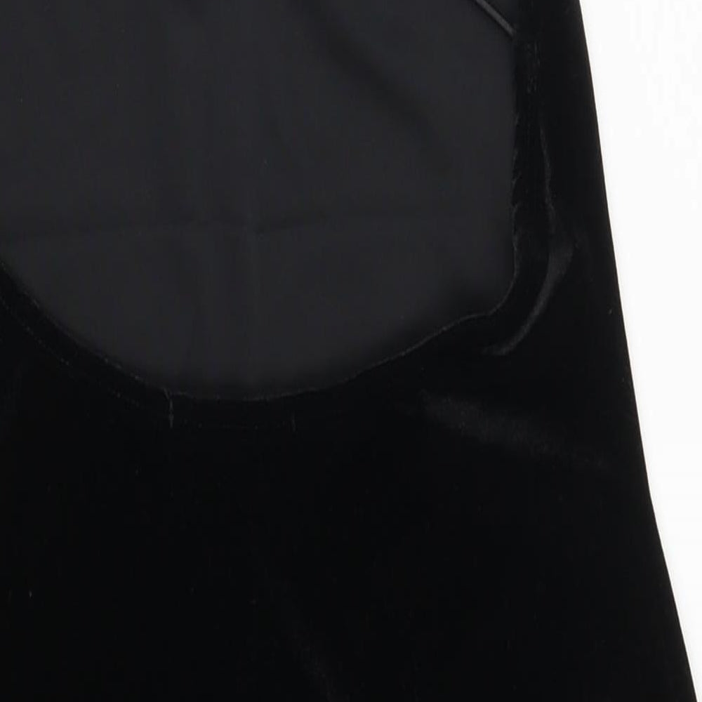 Missguided Womens Black Mini Size 8