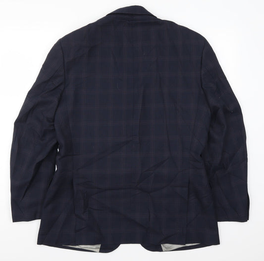 Mens UK Size 40 Gurteen Regular Blue Suit Jacket