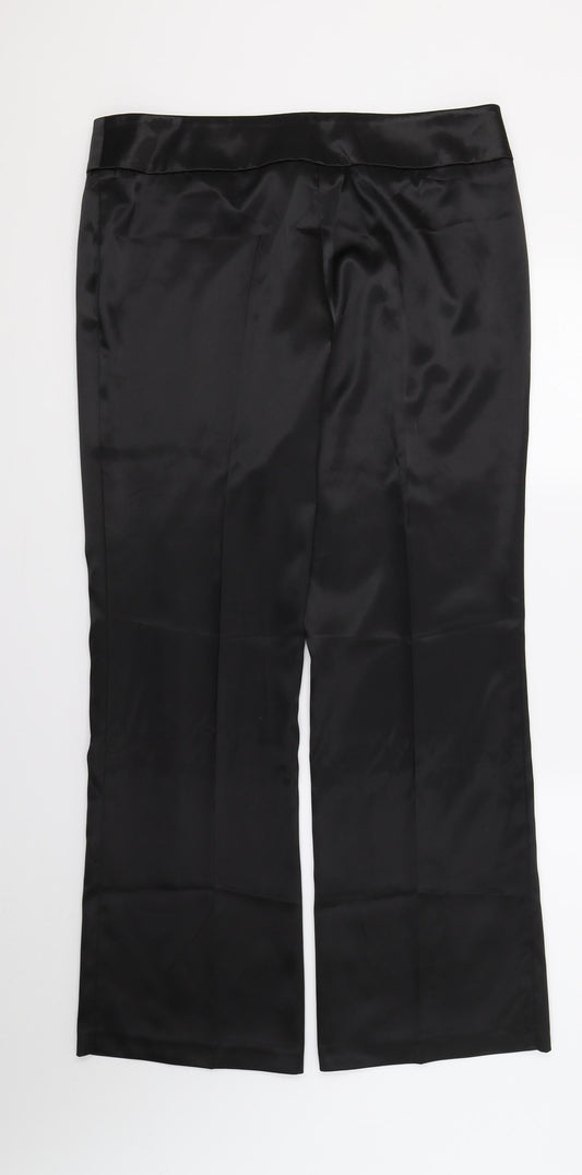 Florence + Fred Womens Black Trousers Size 16 L31 in