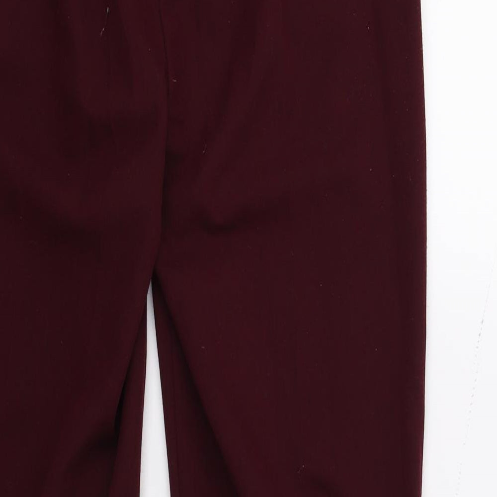 F&F Womens Purple Trousers Size 6 L27 in
