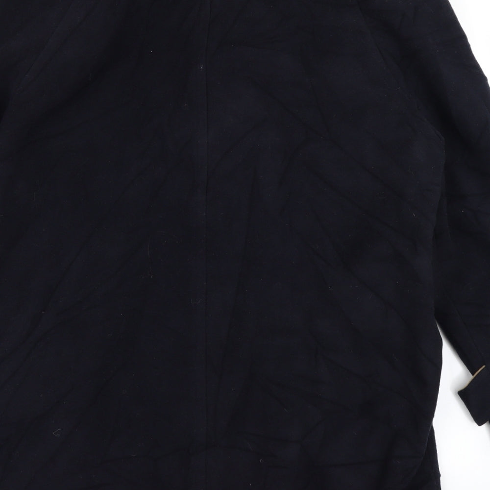 Womens UK Size 16 BHS Blue Overcoat