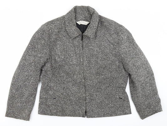 Womens UK Size 14 Classics Grey Jacket