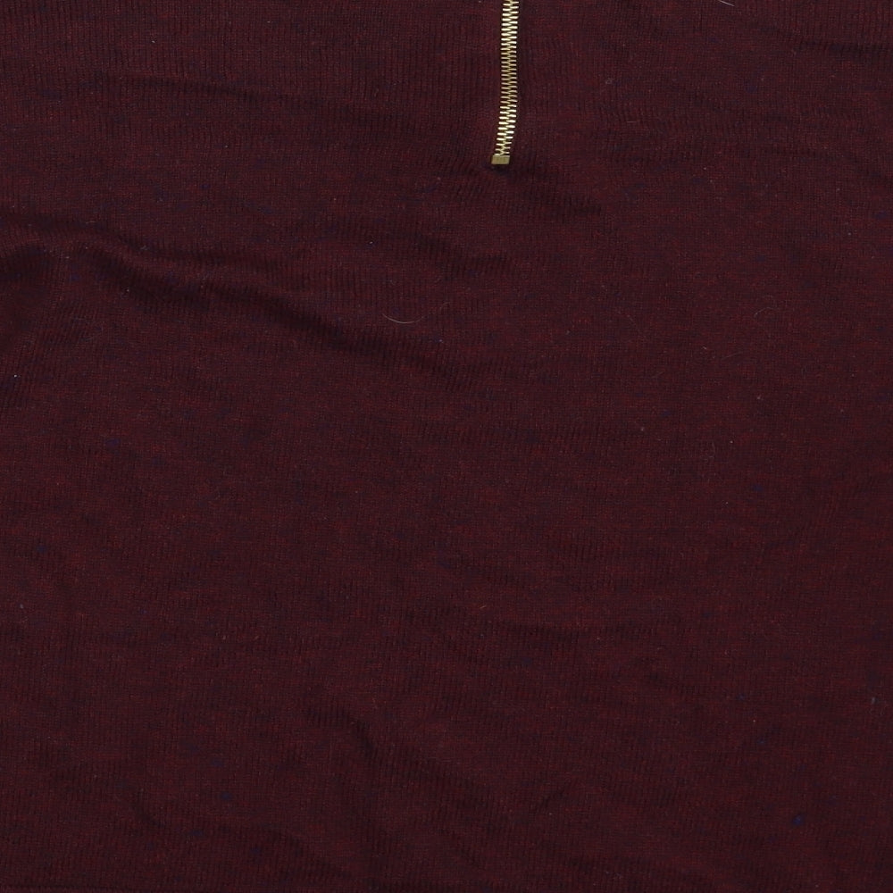 H&M Womens Purple Pullover Sweatshirt Size M