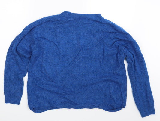 TU Womens Blue Pullover Jumper Size 14