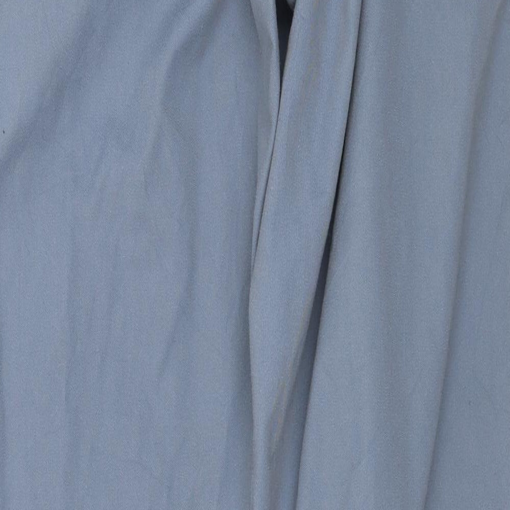 Mens UK Size L Preworn Regular Fit Grey Trousers