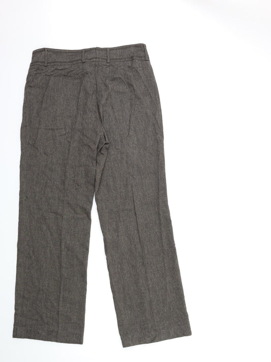 Bianca Womens Brown Trousers Size 16 L31 in