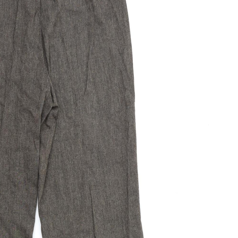 Bianca Womens Brown Trousers Size 16 L31 in