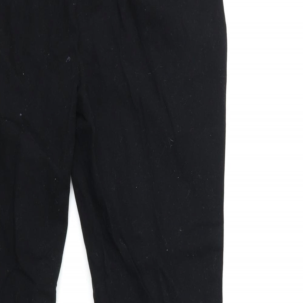 Womens UK Size 12 Atmosphere Regular Fit Black Trousers