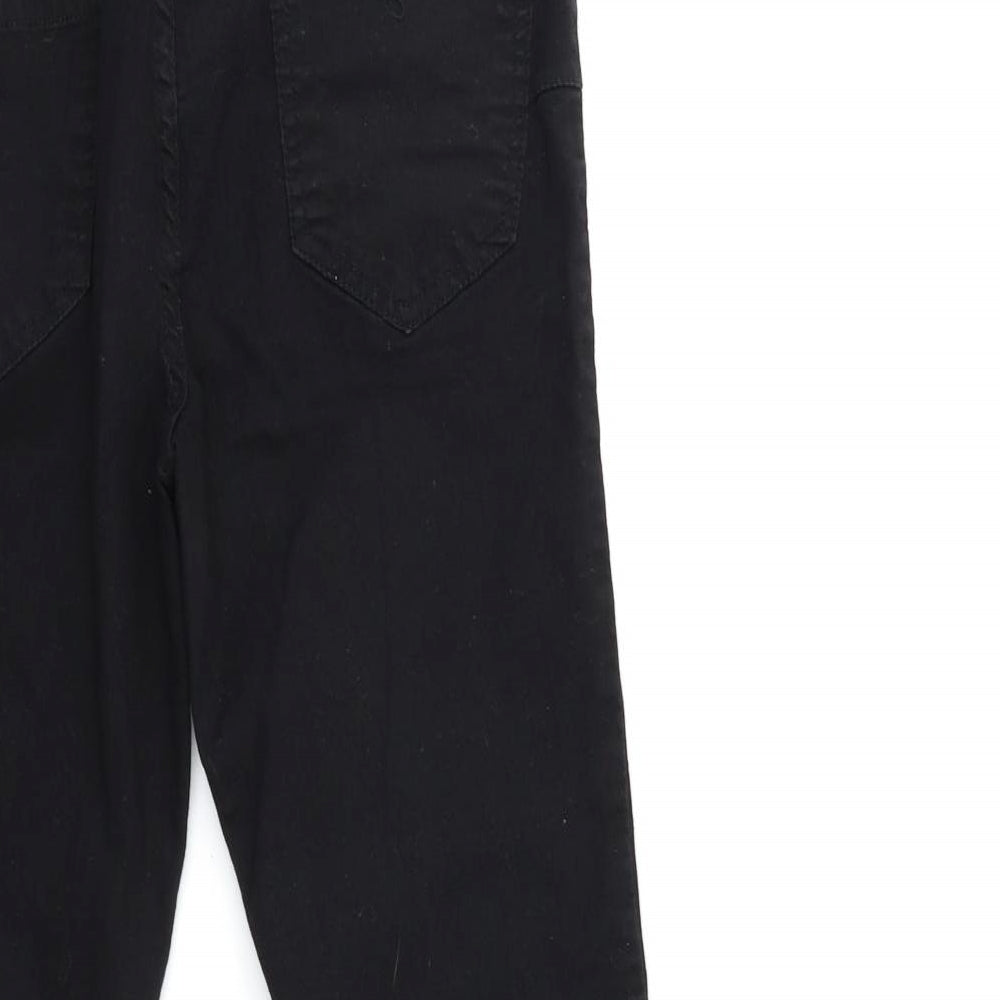 New Look Womens Black Denim Jegging Jeans Size 10 L28 in