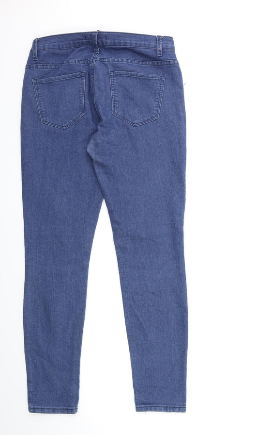 FOREVER 21 Womens Blue Denim Skinny Jeans Size 28 in L30 in