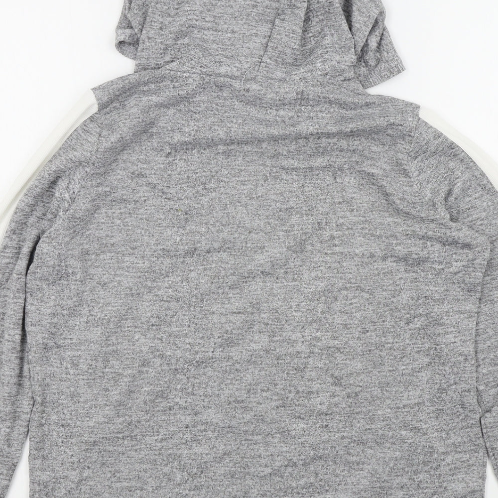 Boohoo Womens Grey Pullover Jumper Size 12