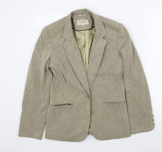 Womens UK Size 12 NEXT Beige Jacket